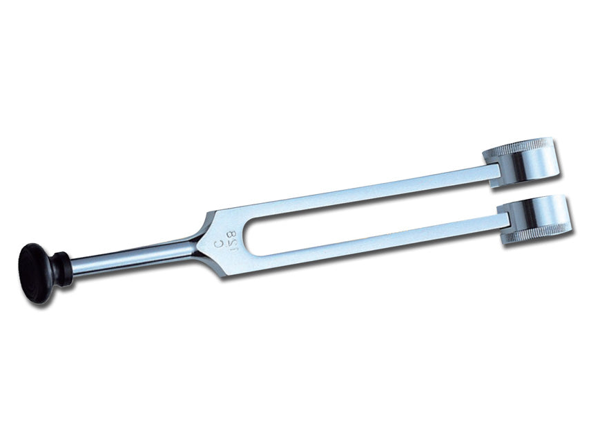 DIAPASON IN ALLUMINIO 128 Hz con piedino