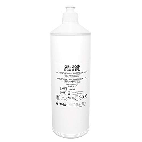 Gel conduttivo neutro per ultrasuoni, elettrostimolazione, infrarossi 1000ml - cartone 10 pz