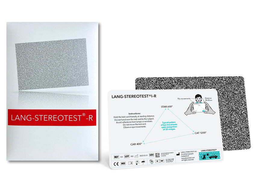 Stereotest di Lang I-r