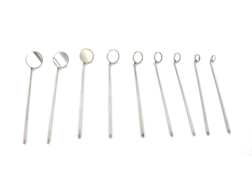 Serie Specchi Laringe 9 Pezzi