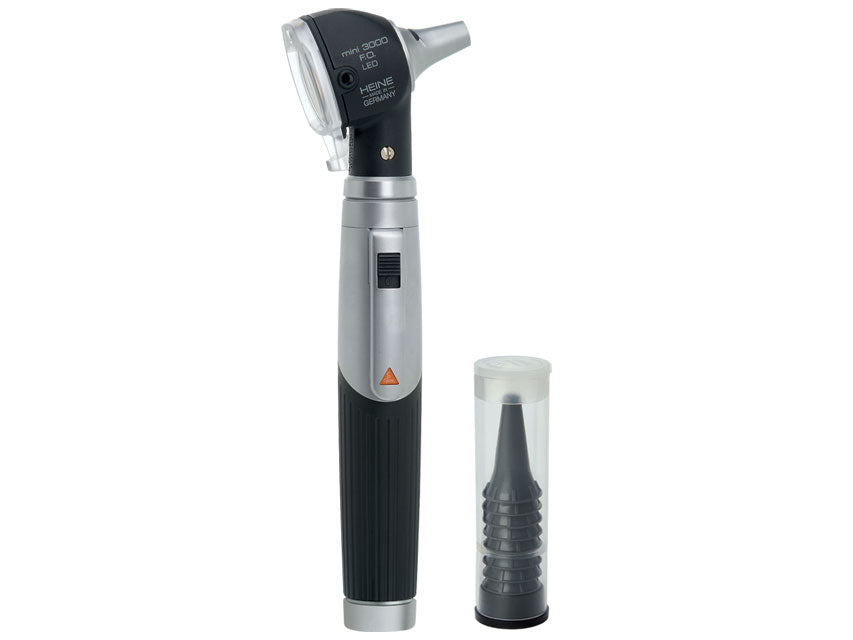 Otoscopio Heine Mini 3000 Led A F.O. Manico Ricaricabile