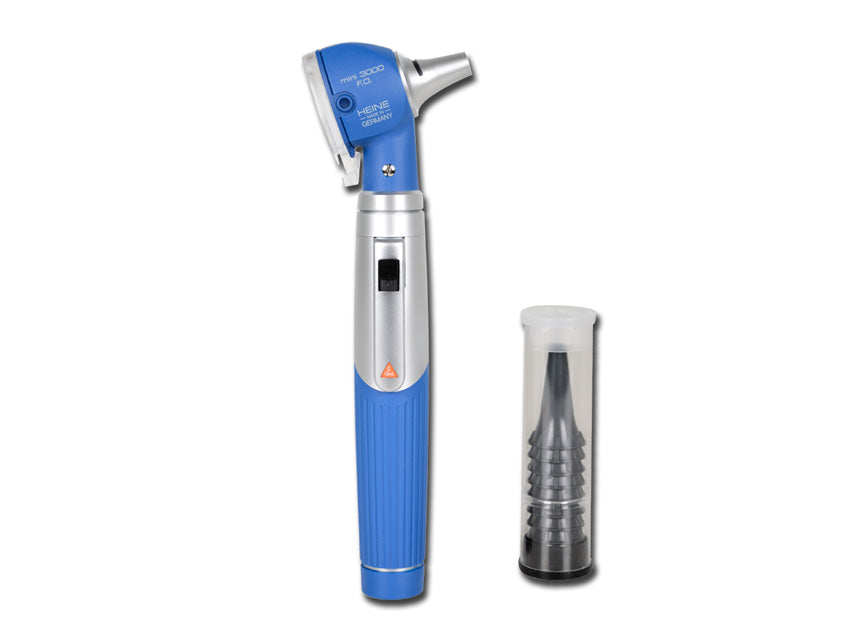Otoscopio Heine Mini 3000 a F.o. - Blu