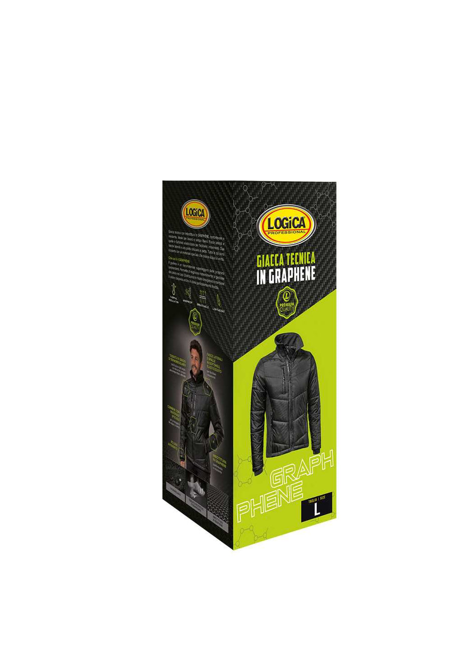Giacca Graphene POLICE impermeabile antivento — foto ufficiale Logica Professional