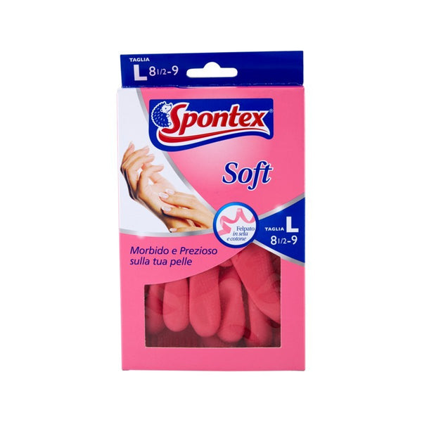 Spontex Guanti Comfort Large – Cartone 6 pz