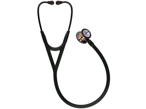 Littmann Cardiology IV - 6240 - Nero - Finitura Arcobaleno
