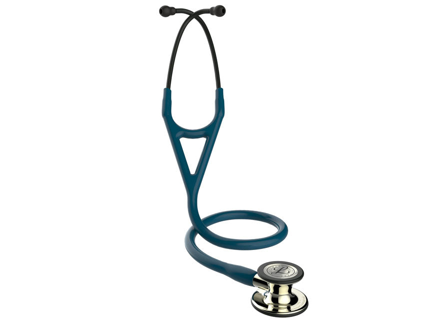 Littmann Cardiology IV - 6190 - Blu Caraibi - Finitura Champagne