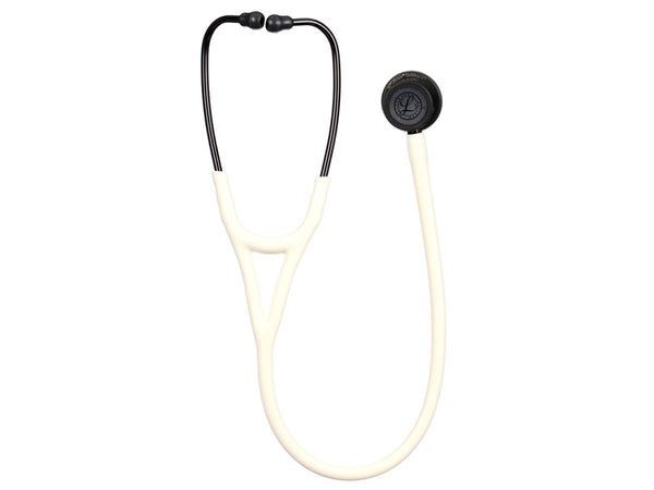 Littmann Cardiology IV - 6186C - Alabastro - Finitura Nera - Connettore Nero