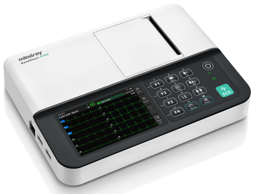 P10" Ecg Mindray Beneheart R300 _c