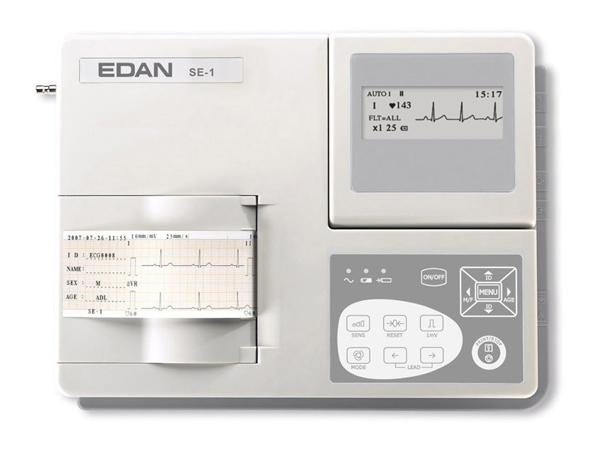 ECG EDAN SE-1 1 Canale Con Monitor