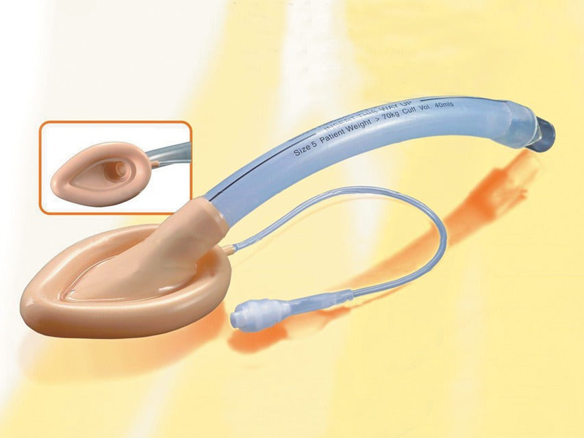 Maschera Laringea Riutilizzabile — n. 2,5 bambino, n. 4 / 5 adulti