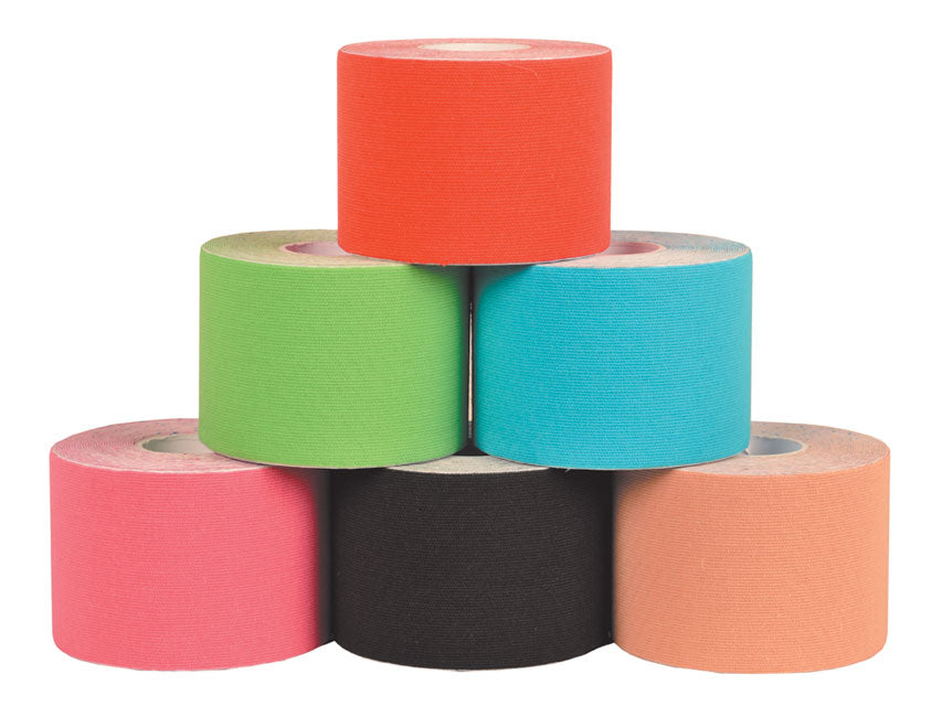 TAPING KINESIOLOGIA 5 m x 5 cm mix 6 colori