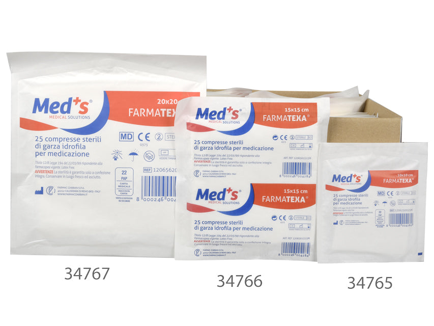 Compresse garza cotone - GEF Medica