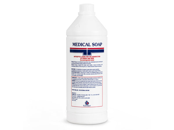 MEDICAL SOAP sapone disinfettante, flacone da