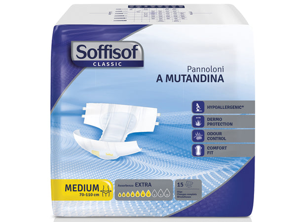 PANNOLONI SOFFISOF CLASSIC - incontinenza moderata