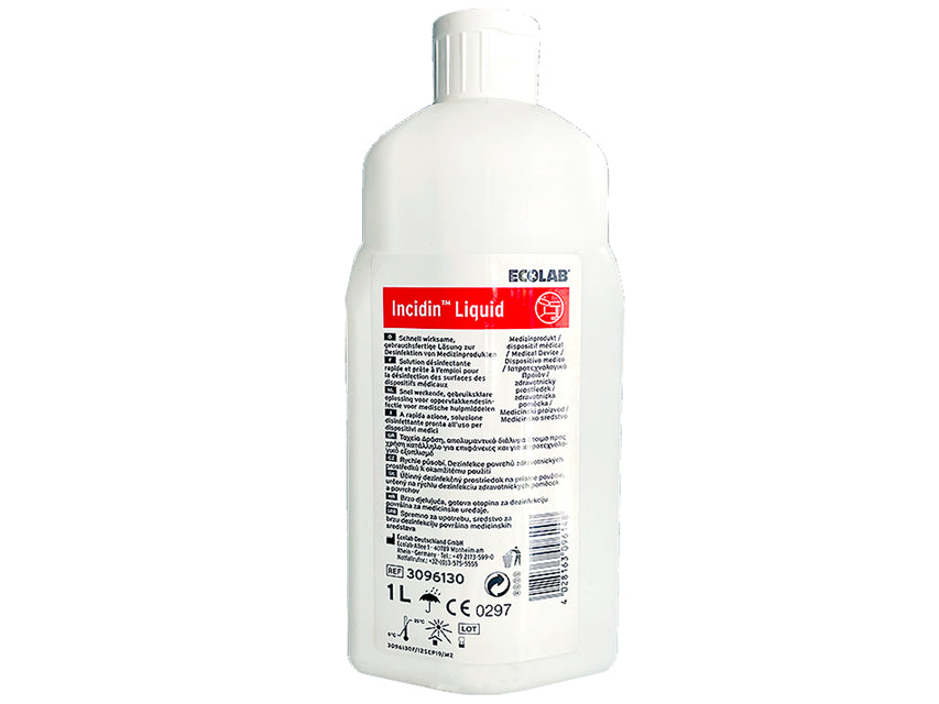 LIQUIDO INCIDIN ECOLAB bottiglia da 1 litro