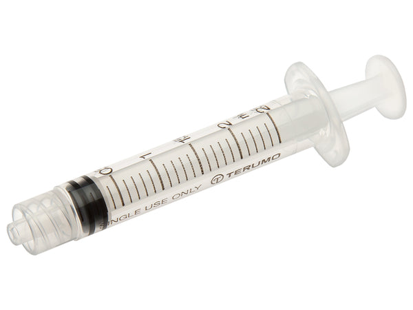 SIRINGHE SENZA AGO TERUMO 2,5 ml Luer Lock concentrico SS02LE1 sterili - Conf. 100 pz.