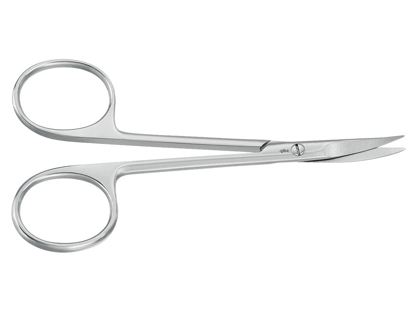 Forbici Iridectomia e Legature Aesculap Curve Punte Acute Bc111r