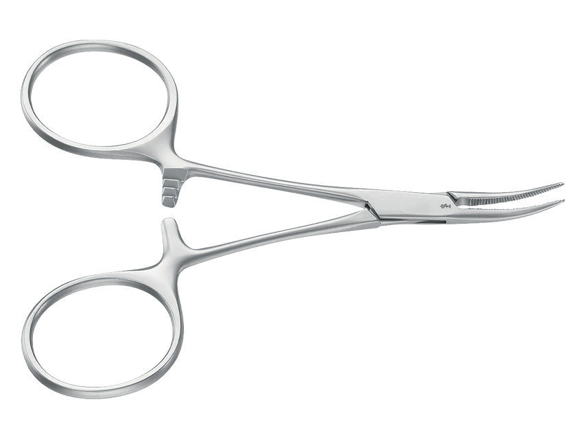Pinza Emostatica Mosquito Hartmann Aesculap Curva Bh105r