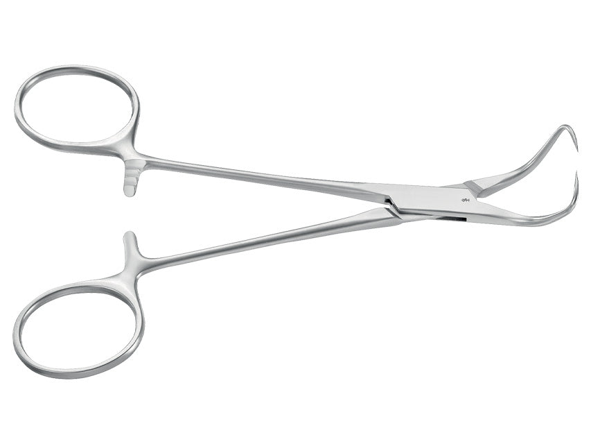 Pinza Fissateli Backhaus Aesculap Curva Punte Acute Bf43