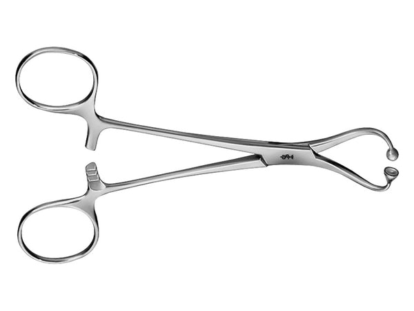 Pinza Fissateli Aesculap Curva Punte Smusse Bf464r