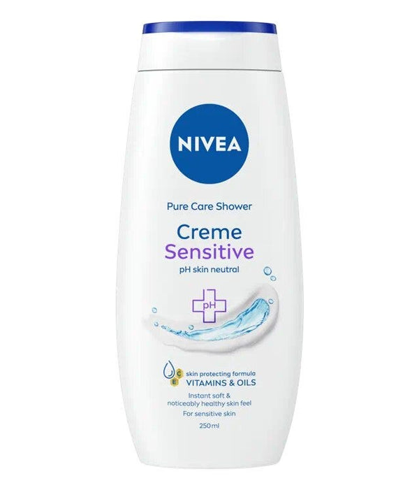 Nivea Doccia 250ml Crema Sensitive – Cartone 12 pz