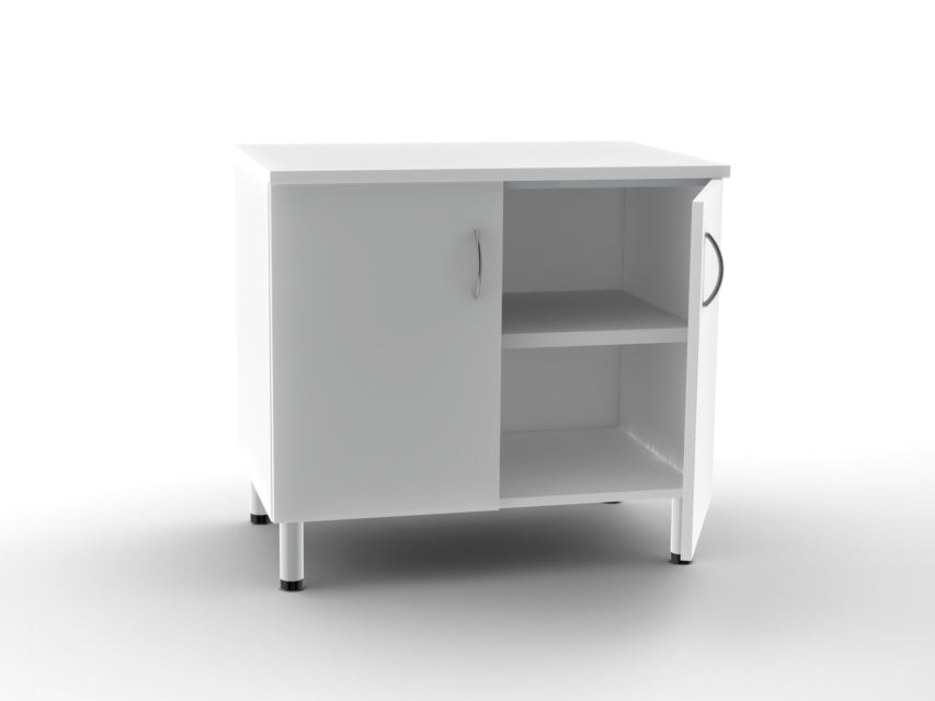 Unità base doppia con 2 porte e 2 scaffali