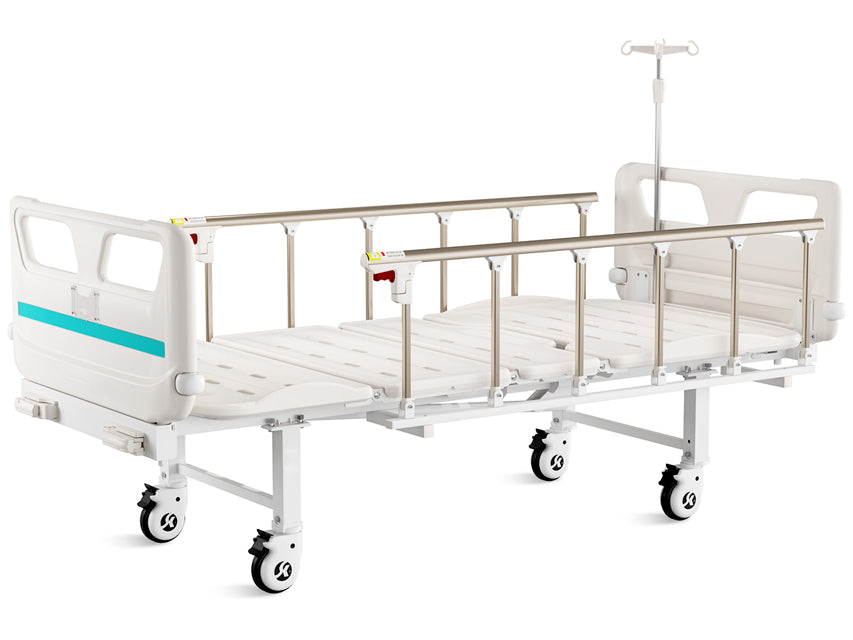 LETTO A 3 SEZIONI 2 manovelle con ruote
