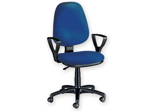SEDIA CUNEO CON BRACCIOLI similpelle