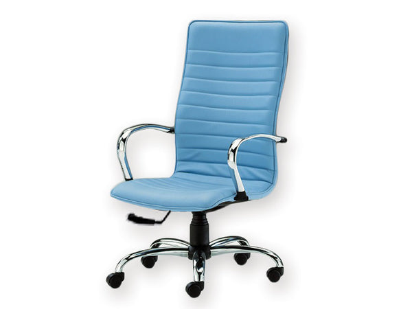 SEDIA ELITE SCHIENALE ALTO similpelle colore a richiesta