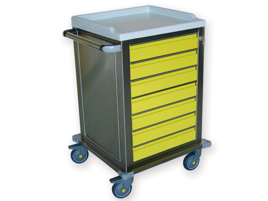 Carrello Modulare Inox 7 Cassetti