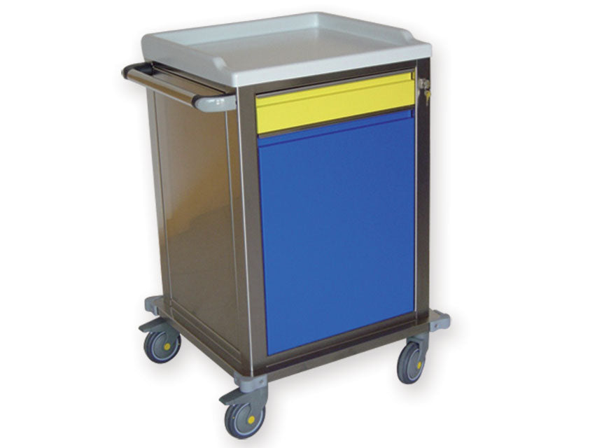 Carrello Modulare Inox 1+1 Cassetti