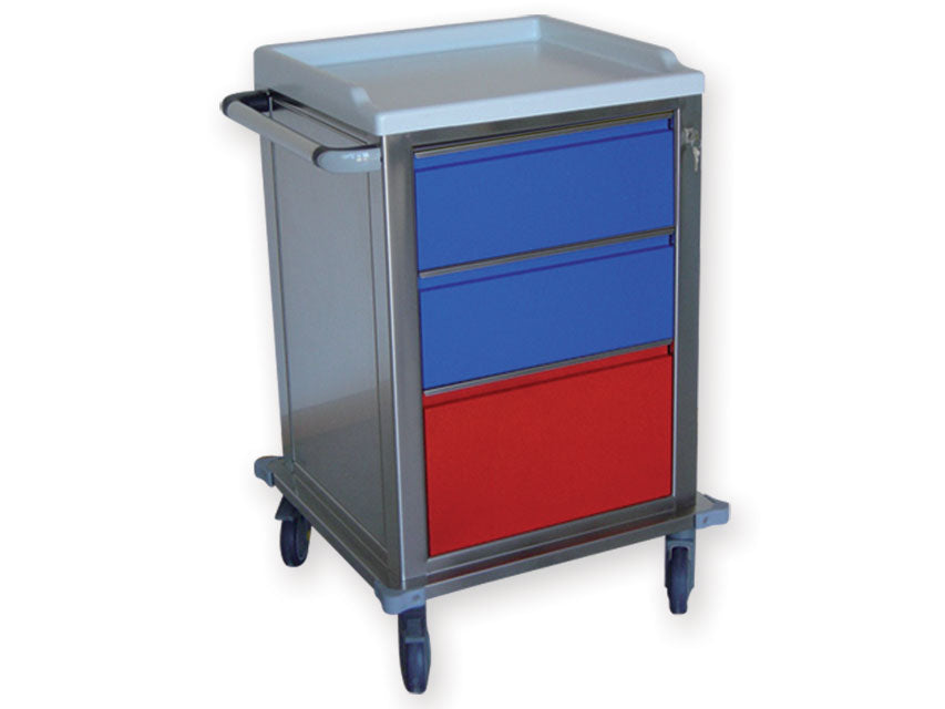 Carrello Modulare Inox 2+1 Cassetti