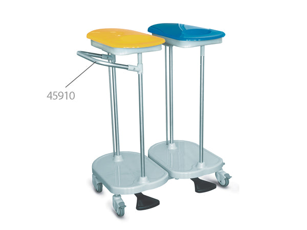Carrello Portasacco A Pedale 2 Sacchi _a