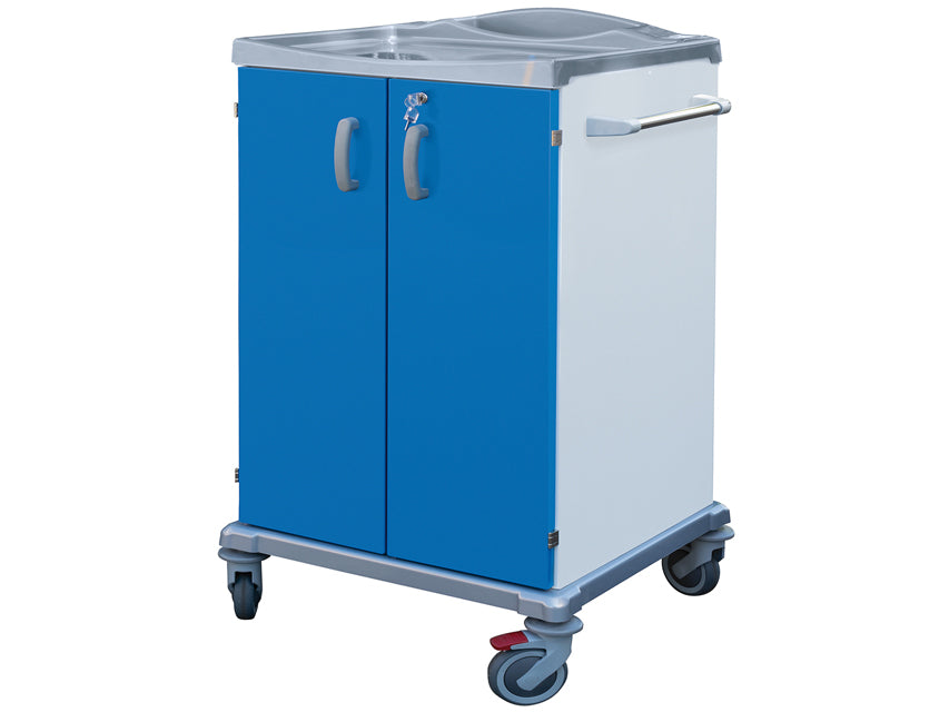 Carrello Biancheria Pulita 2 Ante Medio