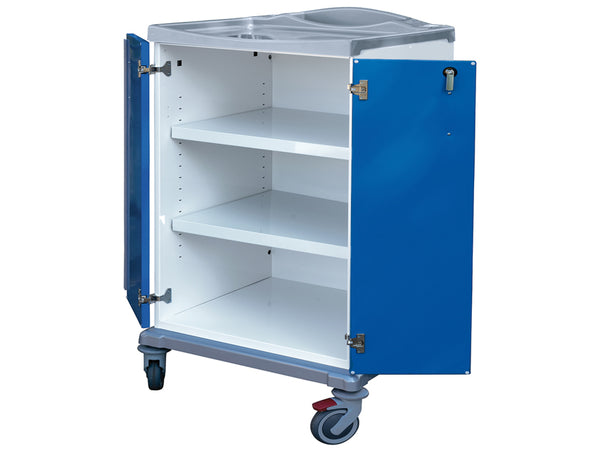 Carrello Biancheria Pulita 2 Ante Medio _a