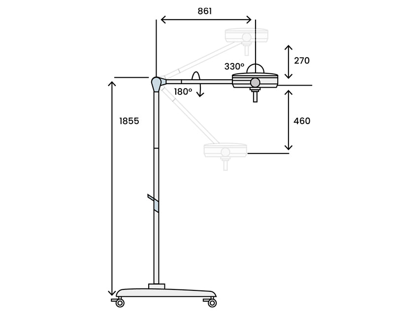 Luce Scialitica Pentaled 30E Light _a