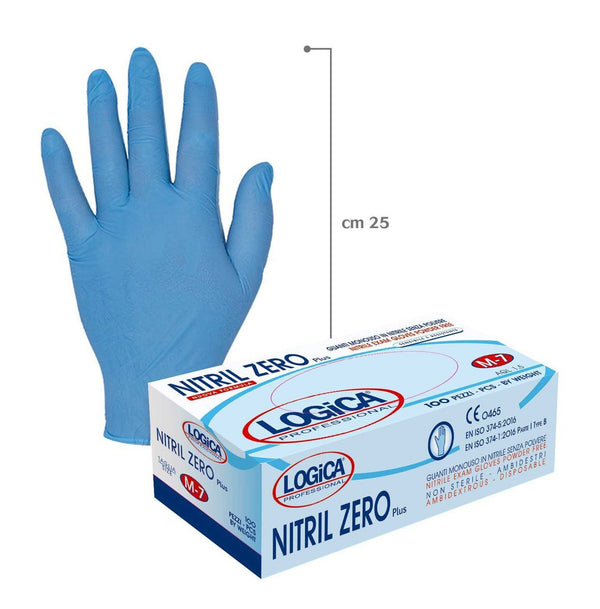 NITRILZERO Guanti Nitrile Leggeri 100 Pz - Logica — foto ufficiale Logica Professional