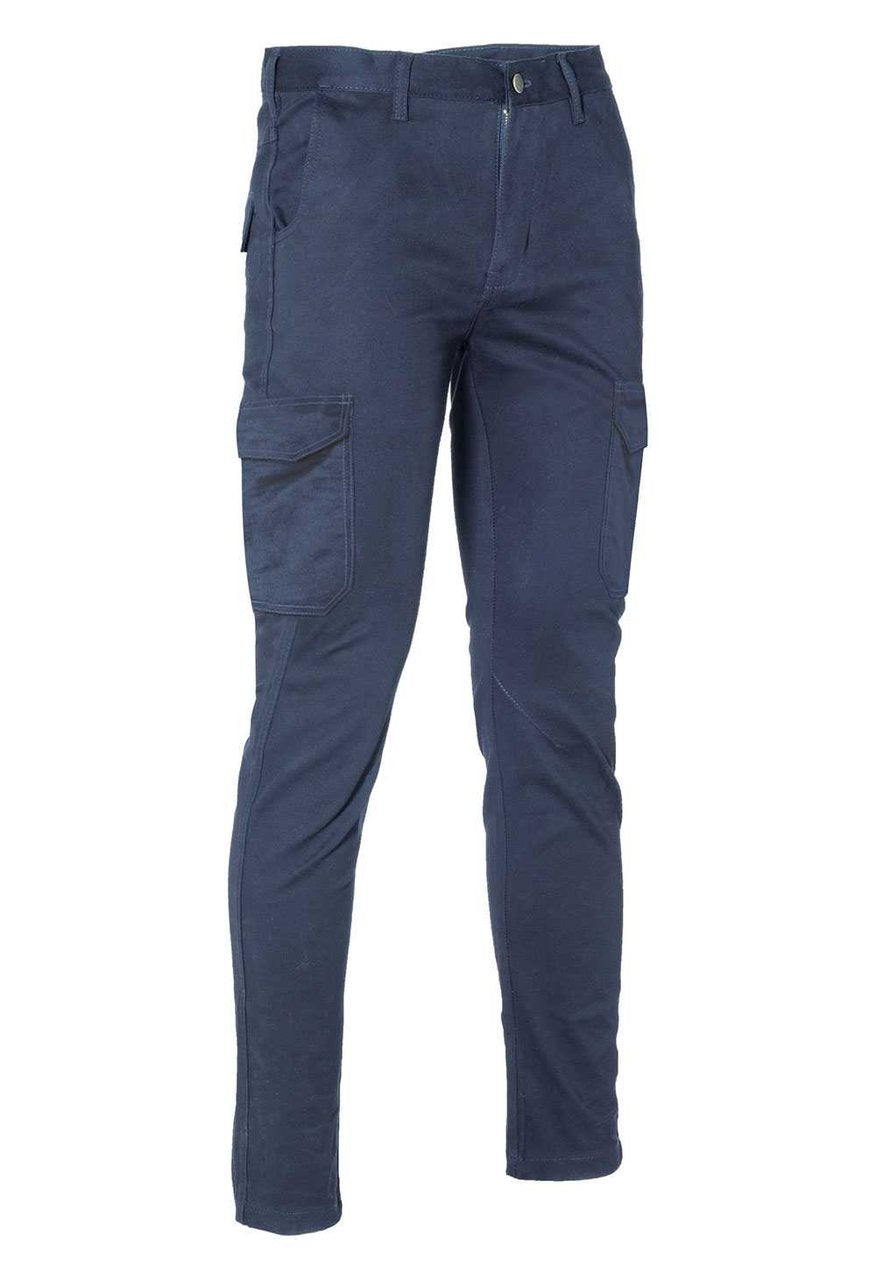 Pantalone invernale Logica LOGIWINTER 98% cotone colore Blu — foto ufficiale Logica Professional