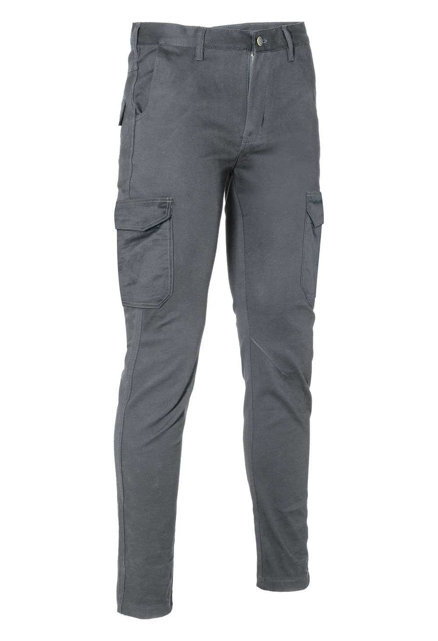 Pantalone invernale Logica LOGIWINTER 98% cotone colore Grigio — foto ufficiale Logica Professional