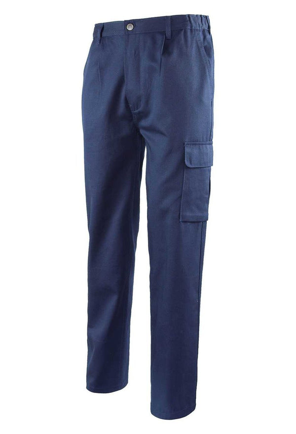 Pantalone da lavoro Logica 9030 100% cotone 4 tasche - Blu