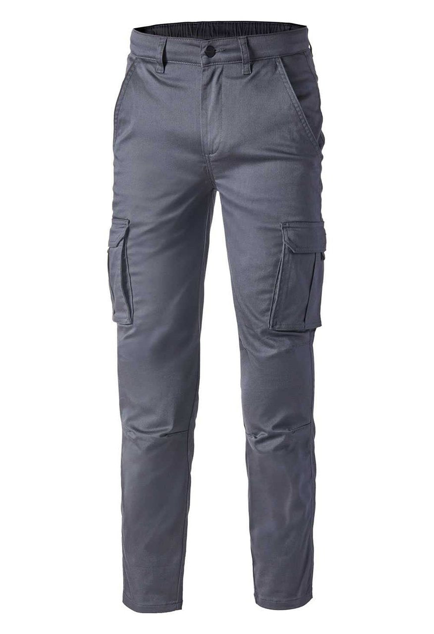 Pantalone da lavoro Logica CAMPUS stretch 6 tasche 240 gr - Grigio