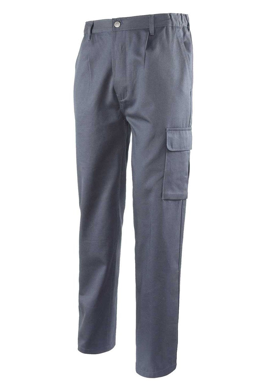 Pantalone da lavoro Logica 9030 100% cotone 4 tasche - Grigio
