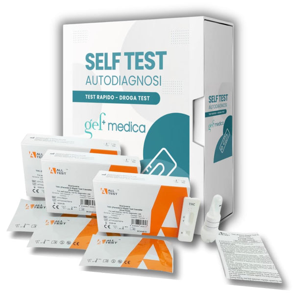 Test Rapido THC Saliva Alltest Self Test - Kit da 1 a 10 Test