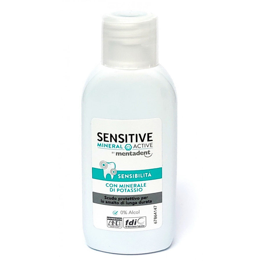 Mentadent Collutorio 50ml Sensitive – Cartone 12 pz