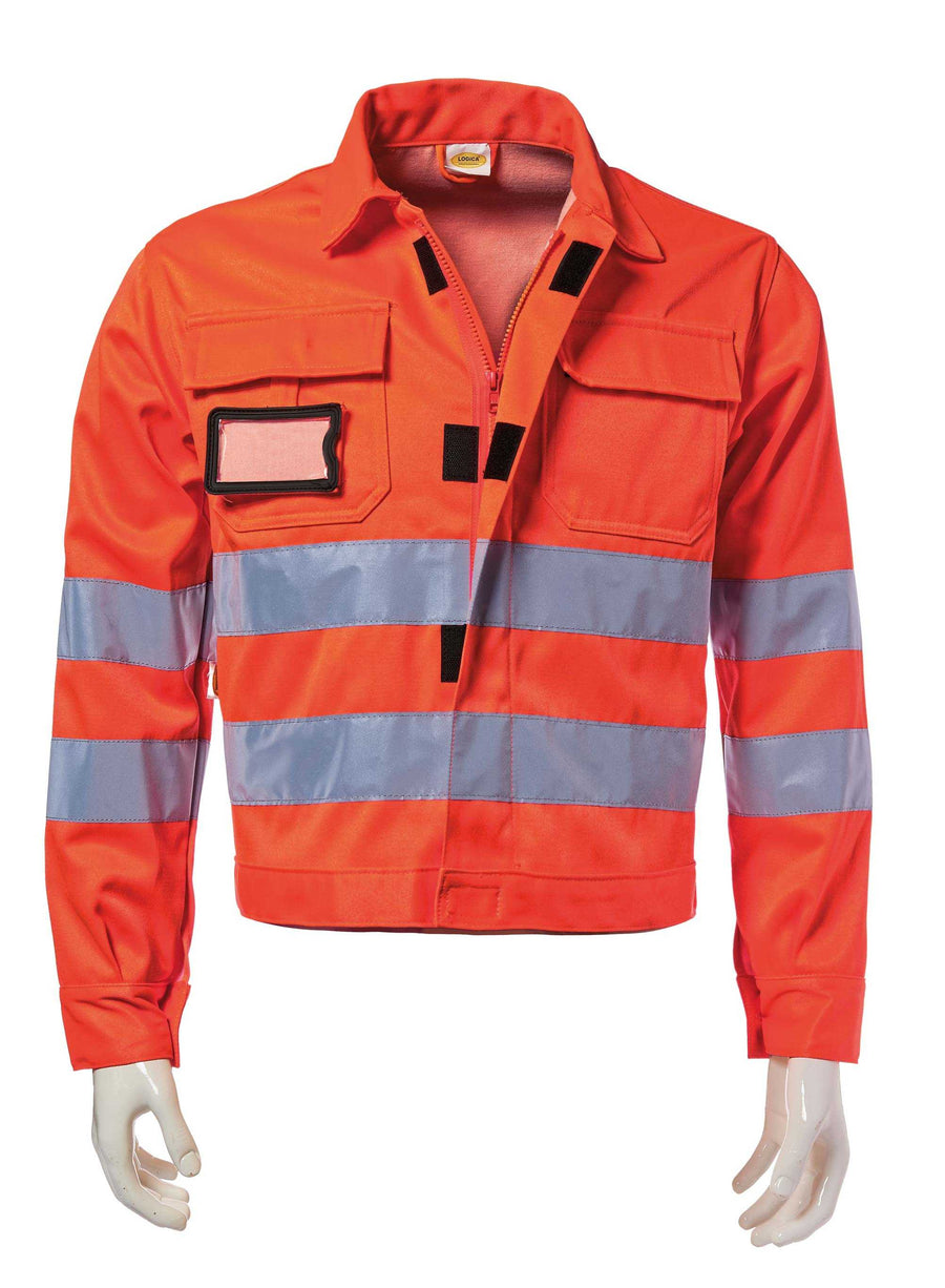 Giubbino HV fustagno 845PILHV colore Arancio — foto ufficiale Logica Professional