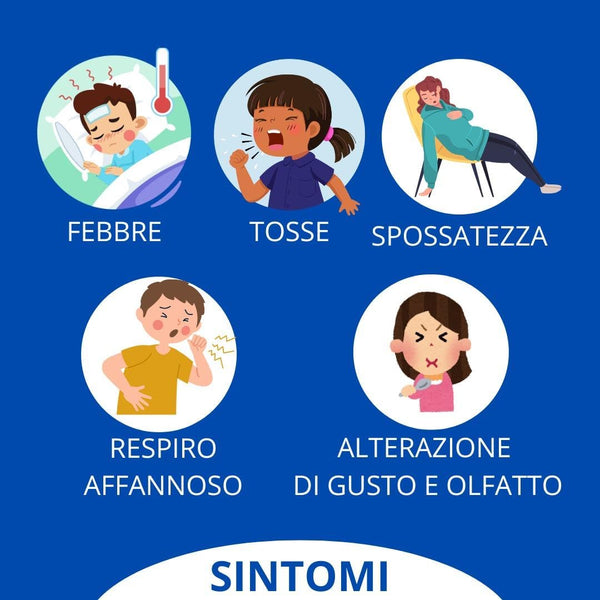 Tampone Rapido Nasale - Tampone per Nuove Varianti 2024 - Sensibilit€ 100% a carica virale alta, Certificati per Uso Domestico