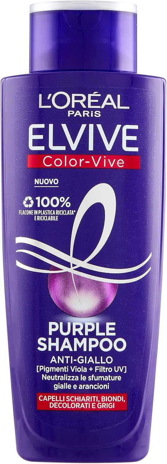 Elvive Color-Vive Purple shampoo anti-giallo 200 ml