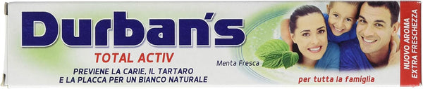 Dentifricio Durban's Total Activ menta 75 ml