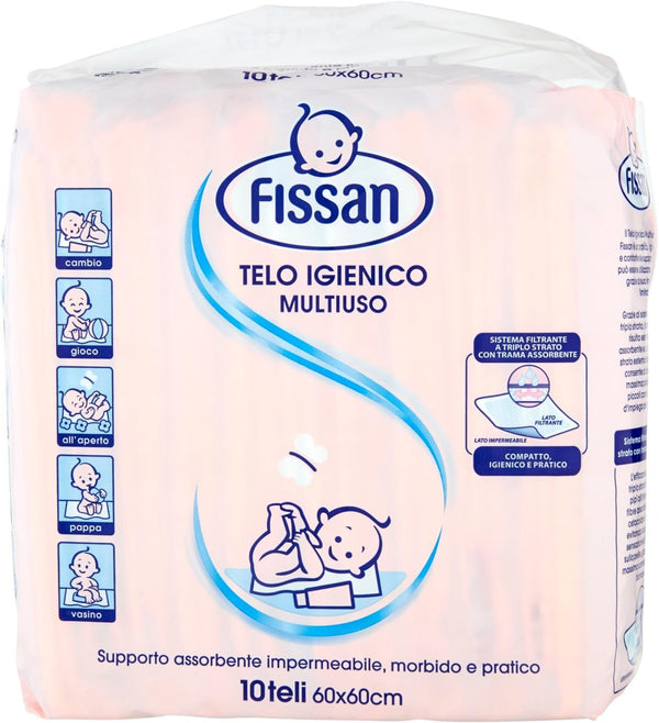 Fissan Telo igienico multiuso da 60x60 cm