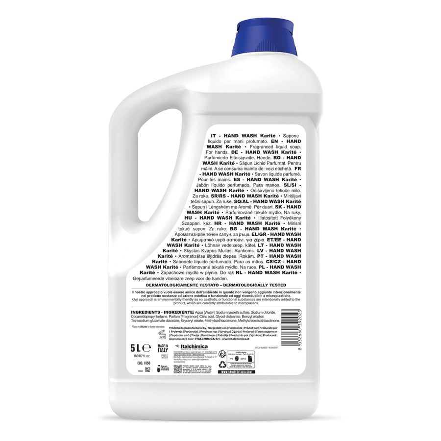 Hand Wash Karité 1050 SANITEC — Sapone Liquido Mani Tanica 5 L | GEF Medica